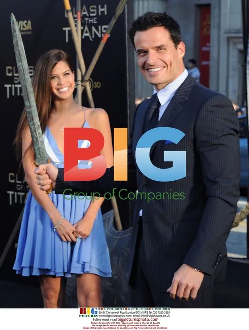 Antonio Sabato Jr and Cheryl Moana Marie at 'Clash Of The Titans' Premiere