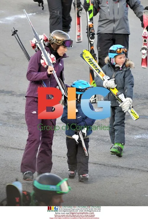 Frederik and Mary Donaldson in Verbier