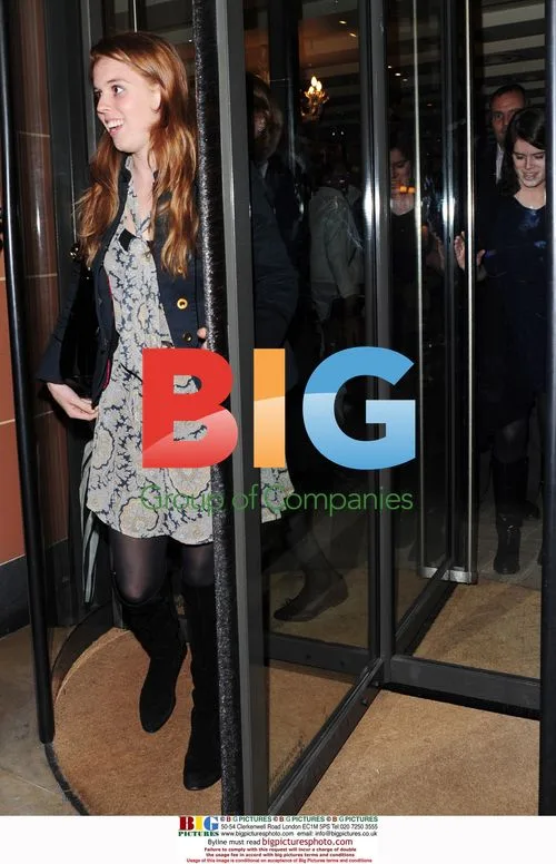 Princesses Beatrice and Eugenie Dining at Cipriani