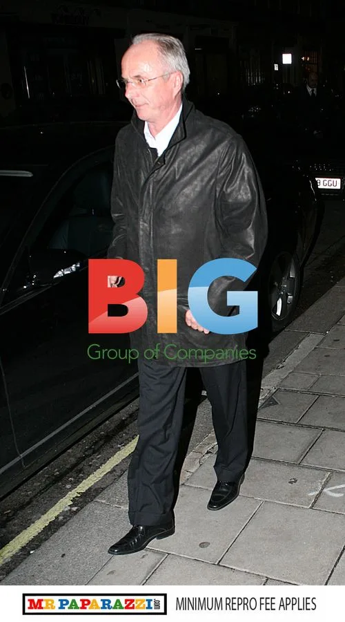 Sven Goran Eriksson Leaves Cipriani