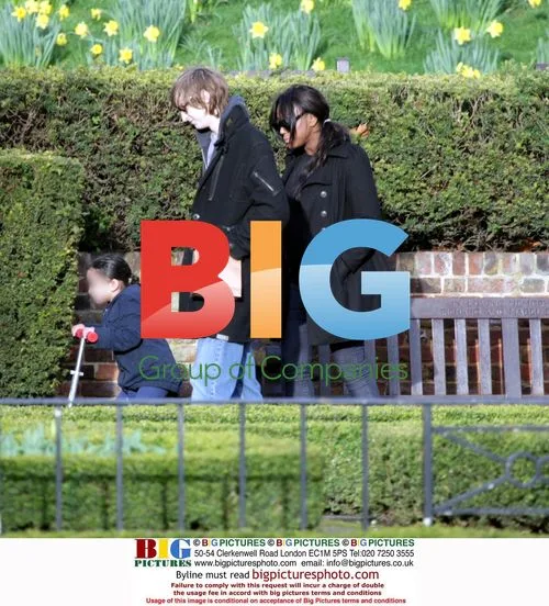 Mica Paris and Prince Alexander in London Park
