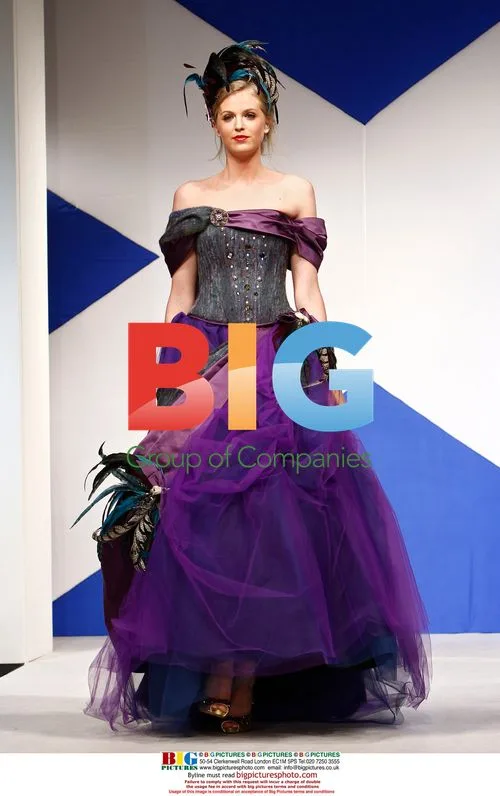 Katharine Brown at 'Dressed to Kilt' Charity Fashion Show