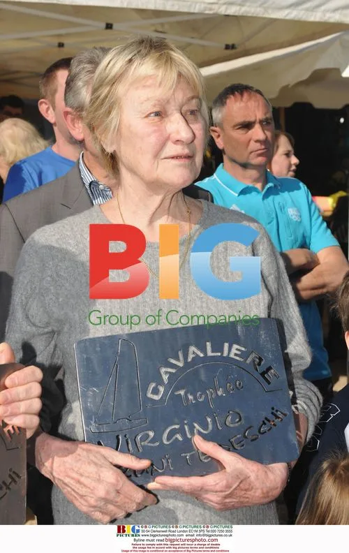 Carla Bruni-Sarkozy's mother at sailing trophy