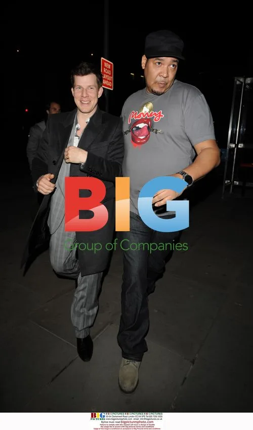 Eric Mabius at Boujis Nightclub in London
