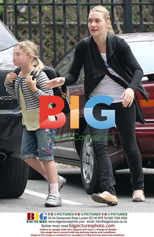 Kate Winslet and Sam Mendes with Kids