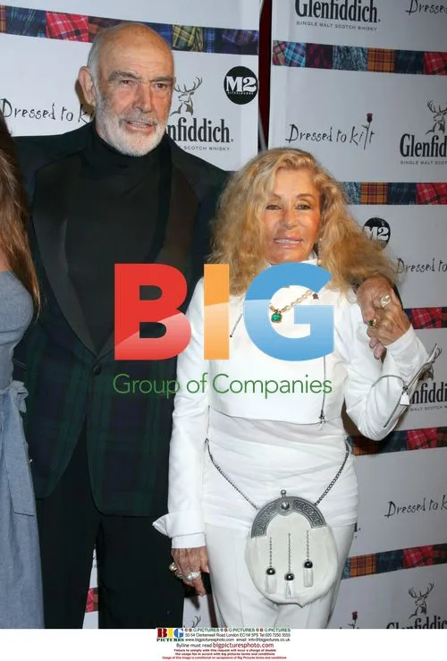 Sean Connery and Micheline Connery at 'Dressed to Kilt' Fashion Show