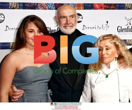 Sean Connery and Micheline Connery at 'Dressed to Kilt' Charity Fashion Show