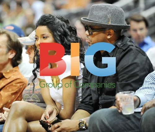 Ciara and The Dream at Atlanta Basketball Game