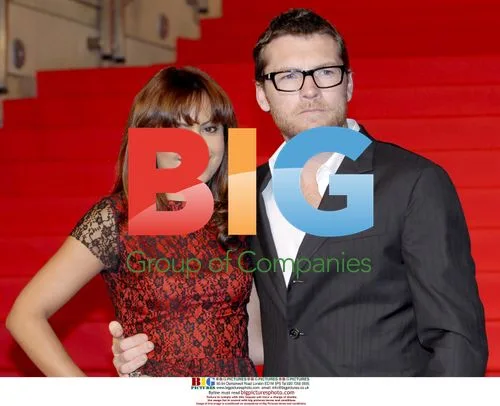 Sam Worthington and Natalie Mark at Japan Premiere