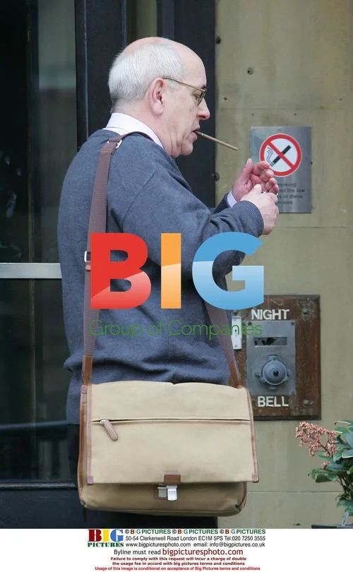 Malcolm Hebden Arriving for Filming in Bradford