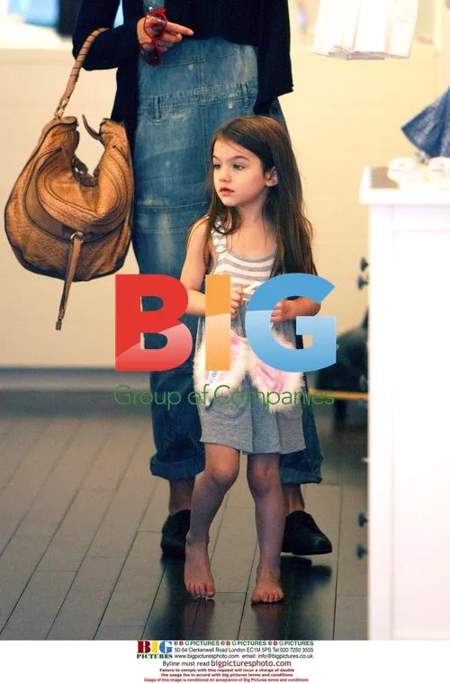 Katie Holmes and Suri Cruise at Chelsea Piers