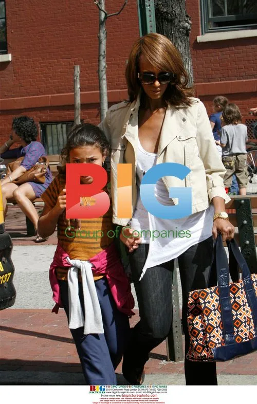 Iman and Daughter Lexi Jones in NYC