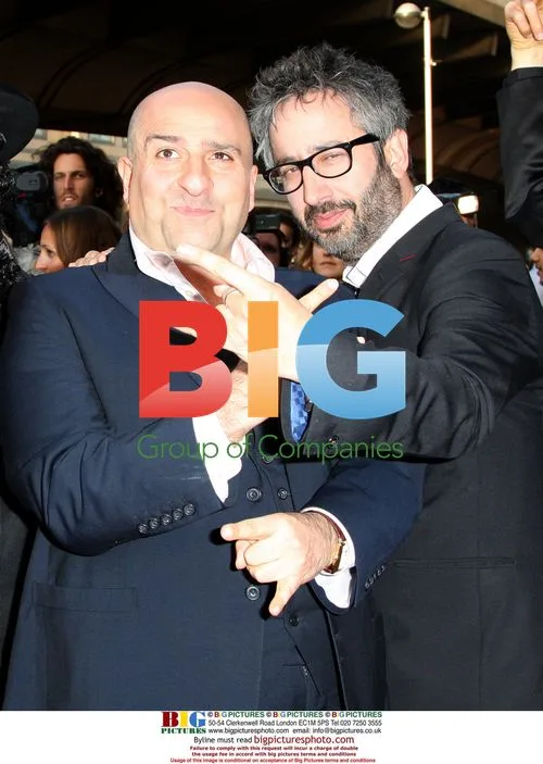 Omid Djalili and David Baddiel at 'Infidel' Premiere