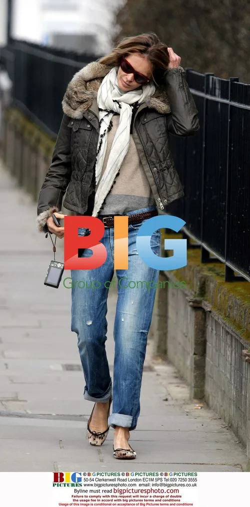 Elle MacPherson's London Outing