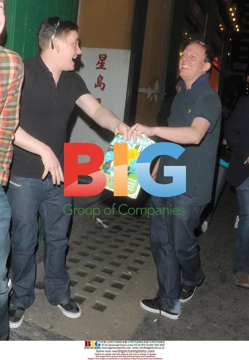 Celebs at Grouchos in London