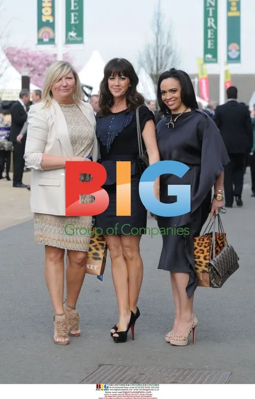 Sheree Murphy at Ladies Day in Aintree