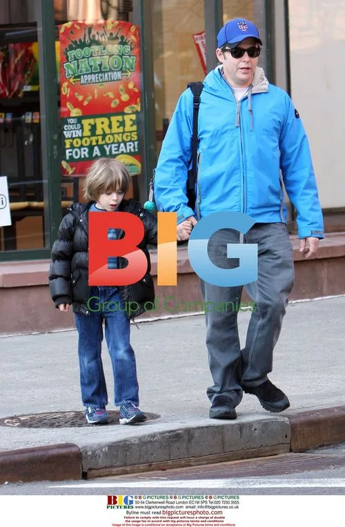 Matthew Broderick Walks Son to School