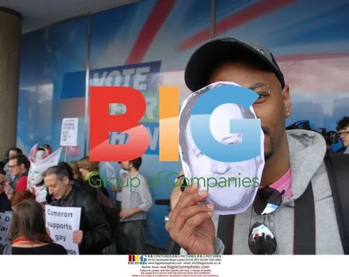 Protest at Conservative HQ over Grayling remarks