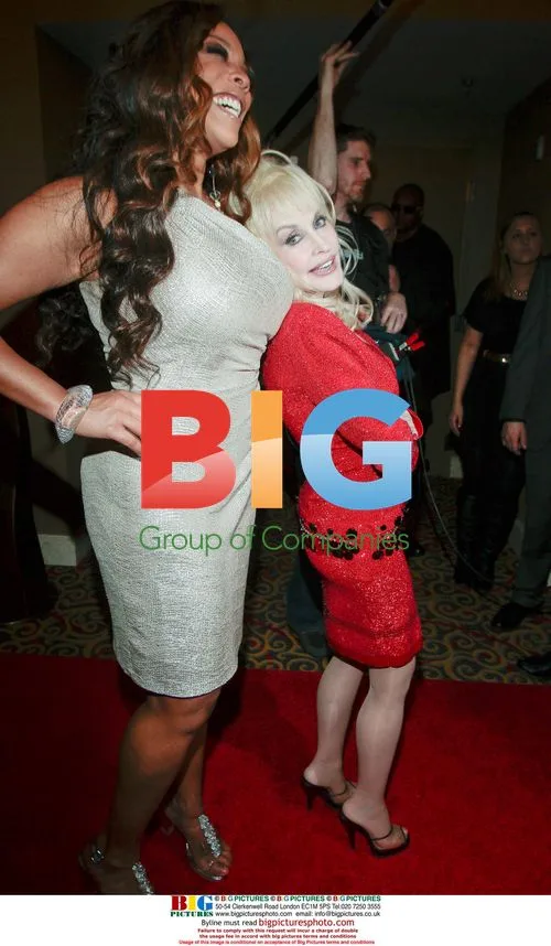 Wendy Williams and Dolly Parton at Kenny Rogers Celebration