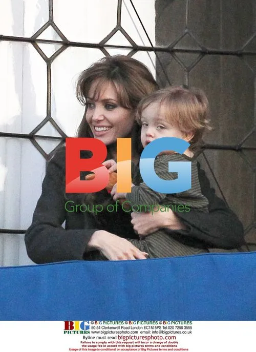 Angelina Jolie and Son Knox in Venice