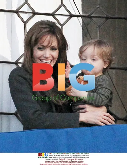 Angelina Jolie and Son Knox in Venice