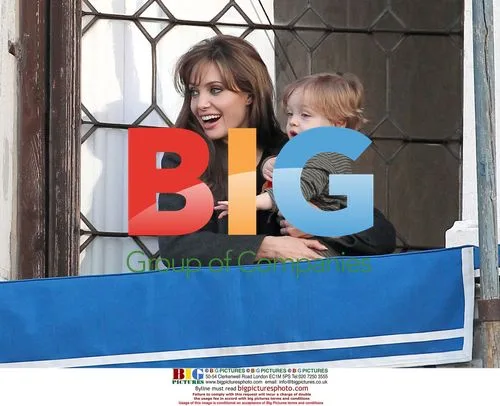 Angelina Jolie with Son Knox in Venice