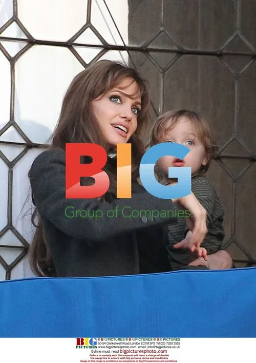 Angelina Jolie and Son Knox in Venice