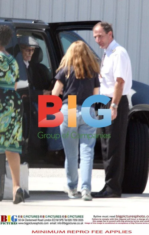 Dennis Hopper Departs on Private Jet
