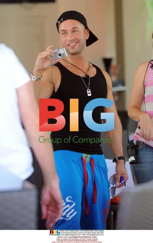 Jersey Shore Cast on Miami Beach Set