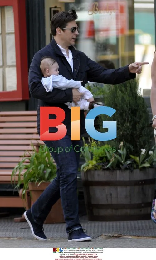 Karolina Kurkova with family in NYC