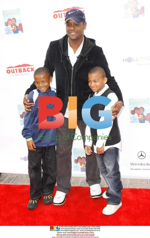 Blair Underwood and Family at My Brother Charlie Festival
