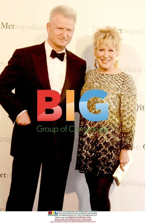 Bette Midler and Martin von Haselberg at Opera Gala