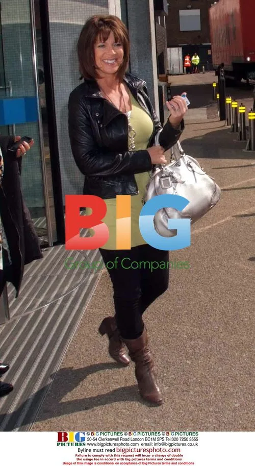 Celebrities at ITV Studios, London