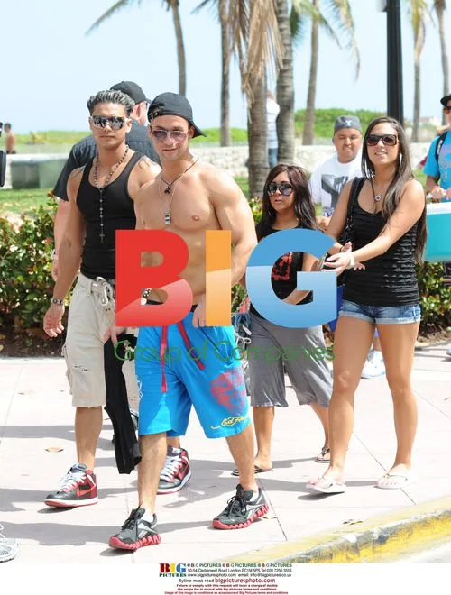 Jersey Shore Cast on Miami Beach