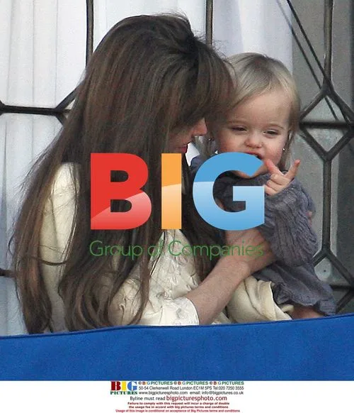 Angelina Jolie with Family in Venice