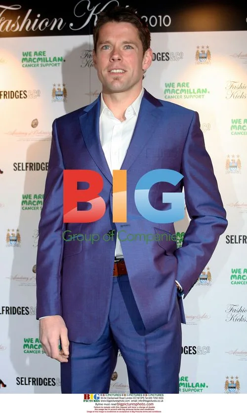 James Beattie at Fashion Kicks Event