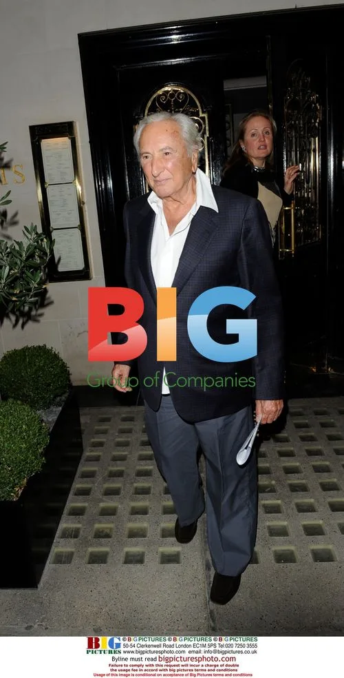 Michael Winner Spotted at Scott's Restaurant