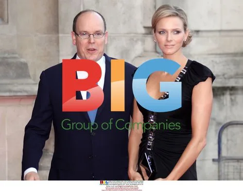 Prince Albert and Charlene at V&A Exhibition