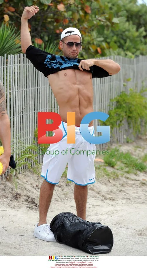 Mike Sorrentino 'The Situation' on Miami Beach