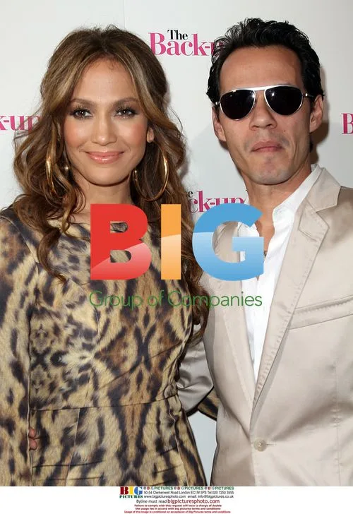 Jennifer Lopez and Marc Anthony at 'The Back-Up Plan' Premiere