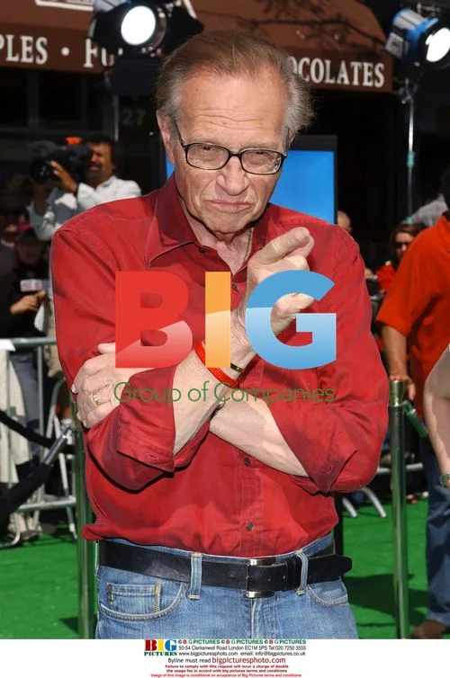 Larry King at 'Shrek the Third' Premiere