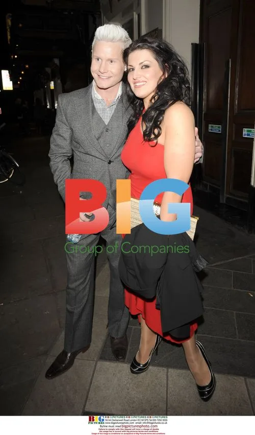 Rhydian Roberts and Jodie Prenger at Hair musical press night