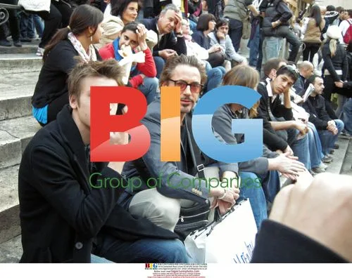 Robert Downey Jr. and Son Sightseeing in Rome