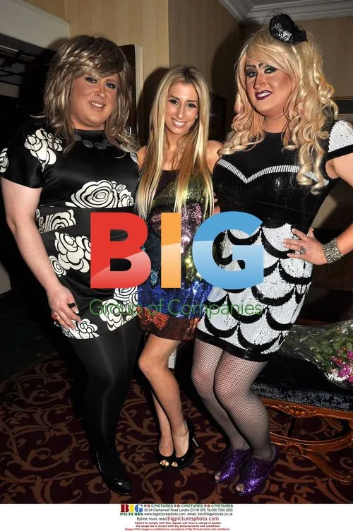 Stacey Solomon performs as 'Glitz' in Dublin
