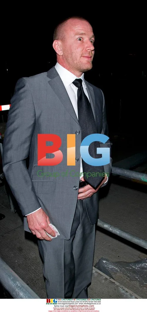 Guy Ritchie Leaving Scotts Restaurant in London