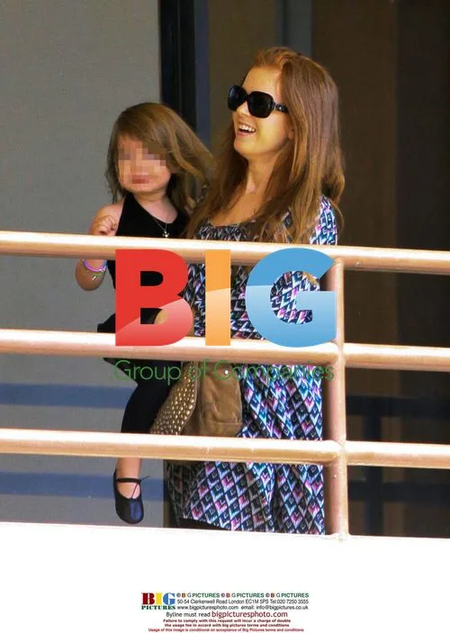 Isla Fisher Kisses Daughter Before Dance Class