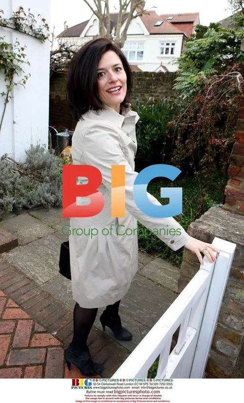 Miriam Gonzalez leaves for work