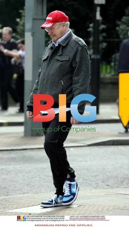 Jonathan King strolls in West London