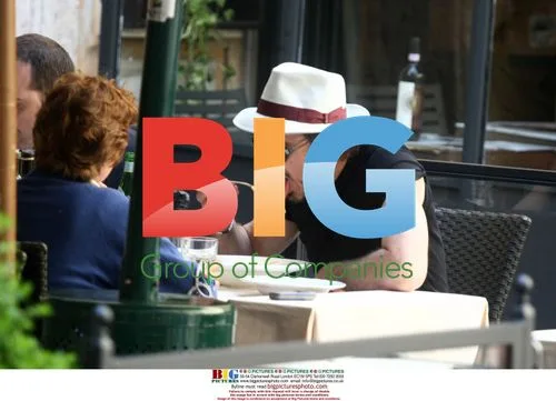 Robert Downey Jr. and son sightseeing in Rome