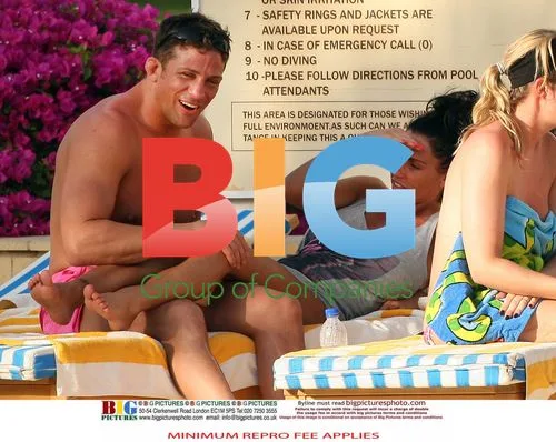 Katie Price and Alex Reid pool day in Egypt